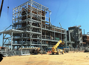 Completed industrial plant in Cagliari